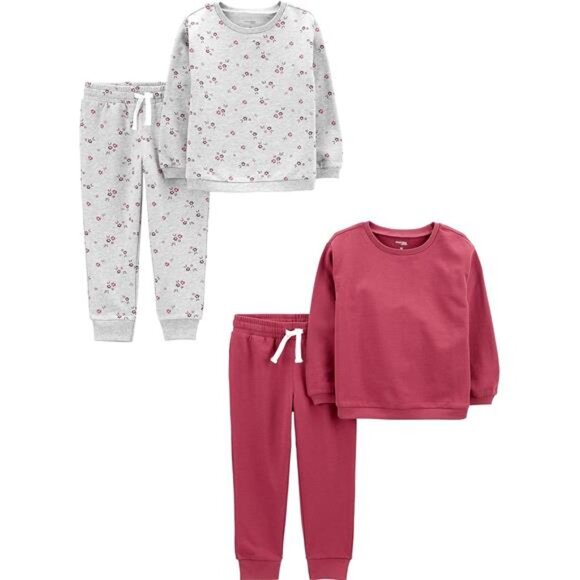 Simple Joys by Carter's girls 4-piece Playwear Set